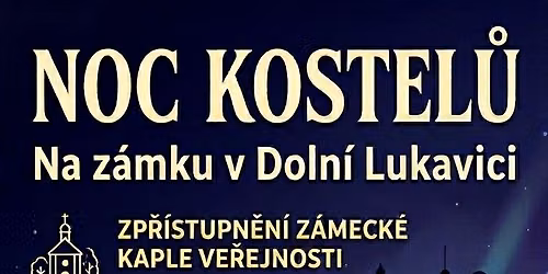 Noc kostel\u016f 2026