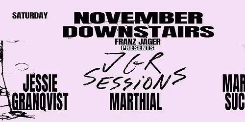 JGR Sessions: Jessie Granqvist, Marthial, Marcus Suckut