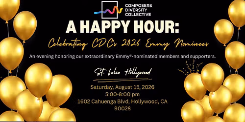 A Happy Hour: Celebrating CDC\u2019s 2026 Emmy Nominees