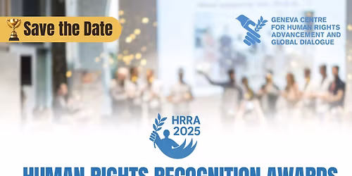 Human Rights Recognition Awards Ceremony 2025