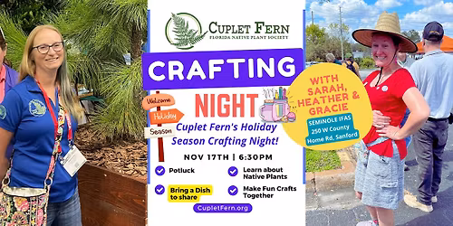 Cuplet Fern Social: Holiday Crafts Night