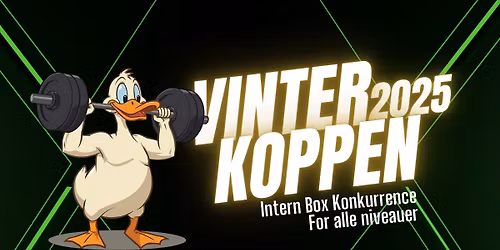 Vinter Koppen 2025 (Intern HCA CROSSFIT Konkurrence)