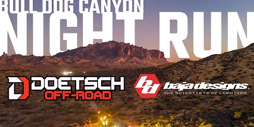 Doetsch Off-Road - Bull Dog Canyon Night Run