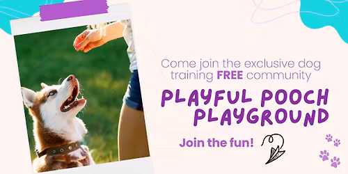 Games-based Dog Training Group Class