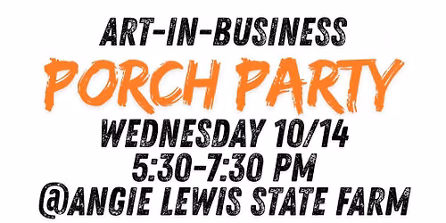 Art-in-Business Porch Party: Justin Alsedek 