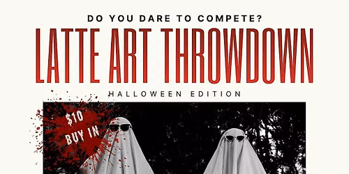 Halloween Latte Art Throwdown