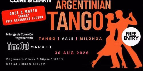 Argentine Tango Class & Social
