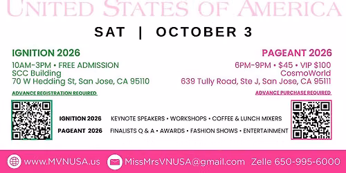 MVNUSA Ignition & Pageant 2026