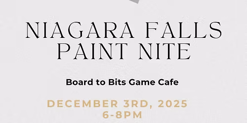 Niagara Falls Paint Nite