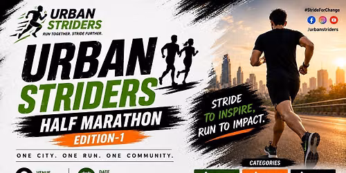 URBAN STRIDERS HALF MARATHON (EDITION 1 )