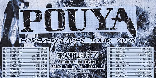 Pouya Foreverglades Tour 2026 at The Granada