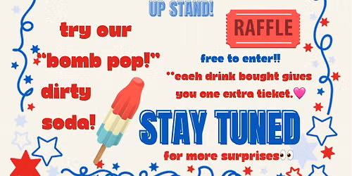Fourth of July Pop Up!