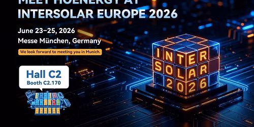 Meet Hoenergy at Intersolar Europe 2026