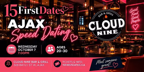 15FirstDates Ajax Speed Dating (Age 40-50)