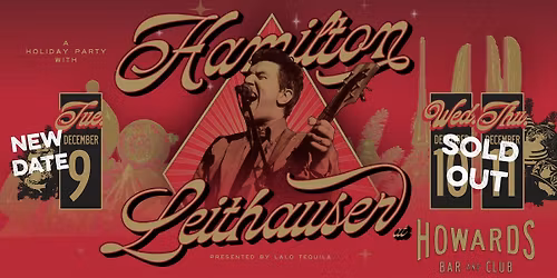 A Holiday Party with Hamilton Leithauser at Howards Bar & Club