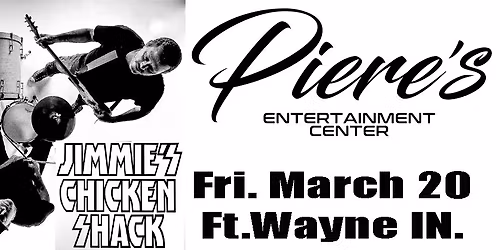 Jimmie's Chicken Shack w\/Days Of Disaster Band\/The Elephant March at Piere's