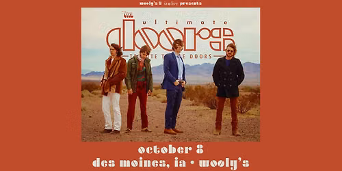 The Ultimate Doors - A Tribute to the Doors at Wooly's