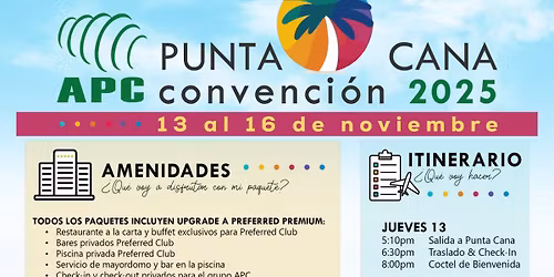 APC Convenci\u00f3n Anual Punta Cana 2025