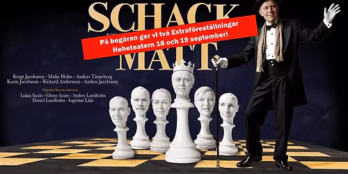 Schack matt! Vilket drag! 8 decennier p\u00e5 ett br\u00e4de. 18\/9