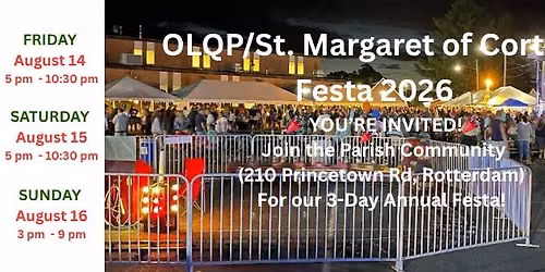 OLQP Annual Parish Festa 2026 