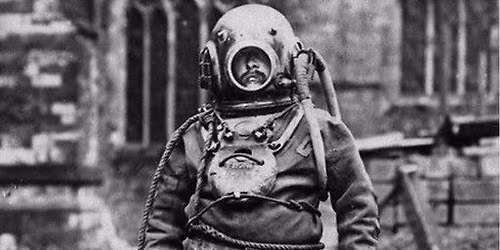 The Winchester Diver (William Walker) and Cathedral Crypt Tour