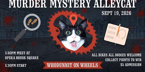 Oshkosh Alleycat #3: Murder Mystery!