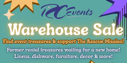 RC Events Warehouse Sale
