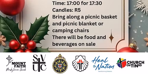 Combined Christmas Carols by Candlelight