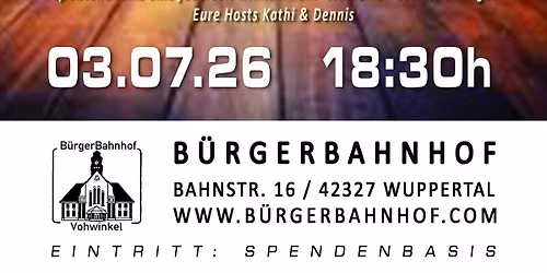 Gleisklang - OPEN STAGE & Jamsession - Opener: EichlerFamilyDuo