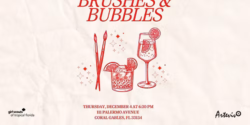 Troop 305: Brushes & Bubbles (Adults)