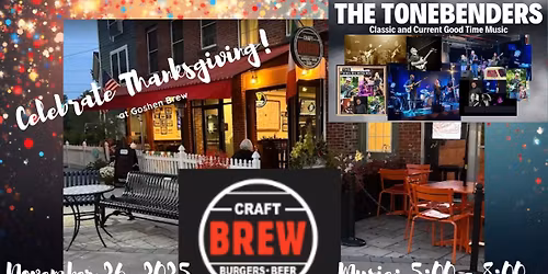 Thanksgiving Eve at BREW GOSHEN