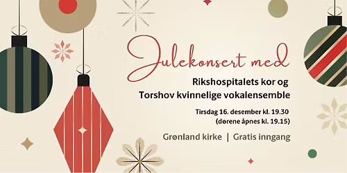 Julekonsert i Gr\u00f8nland kirke