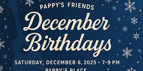 December Birthdays Celebration!