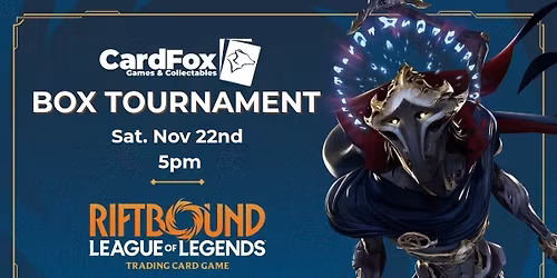 Riftbound BOX TOURNAMENT!