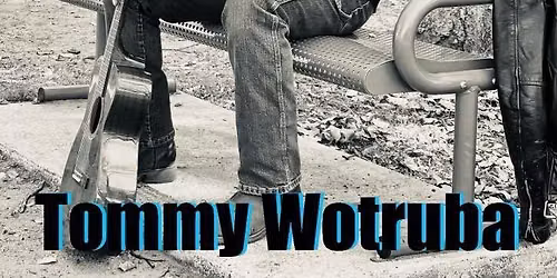 Tommy Wotruba at Together Farms Burger Night