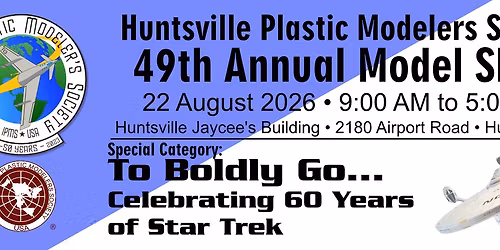 49th Annual Model Show at the Huntsville Jaycees Building