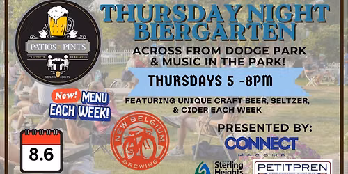 Patios N' Pints - New Belgium