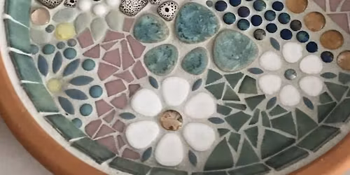 DIY Workshop: Mosaic Bird Bath - January 29th (6:30pm-9:30pm)