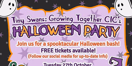Tiny Swans CIC's Halloween Party