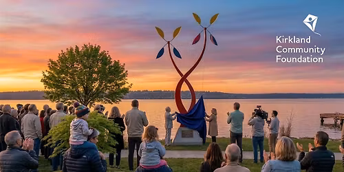 Unveiling Windward, a sculpture to commemorate the Community Foundation