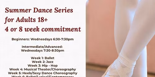 8 Week Summer Dance Series 