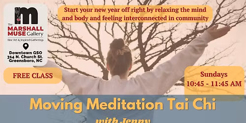 FREE   Moving Meditation Tai Chi with Jenny