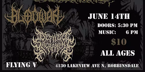 Pursuit, Sustenance, Defiled Sacrament, Blodwar at Flying V
