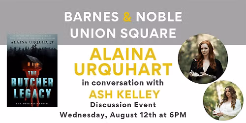 Alaina Urquhart discusses THE BUTCHER LEGACY at B&N Union Square
