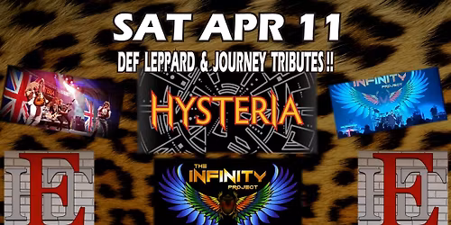 Def Leppard and Journey Tribute Night!! 