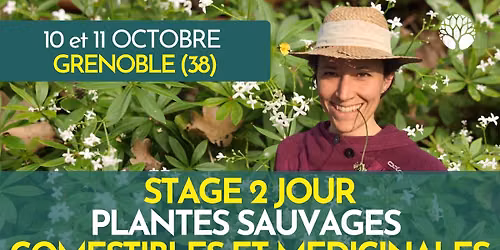 STAGE 2 JOURS - IS\u00c8RE - PLANTES SAUVAGES COMESTIBLES ET M\u00c9DICINALES