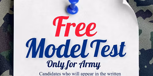 Free Model TEst Only For Army