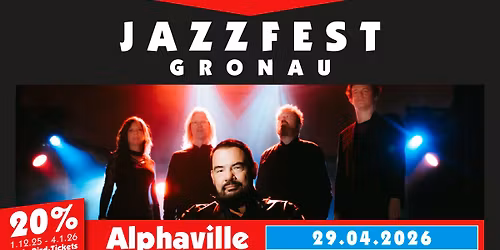 Alphaville | Support: Miu | Jazzfest Gronau