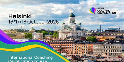 International Coaching Certification course, Helsinki, Oct 2026