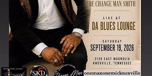 PARADOX: One Man \u2022 One Mic \u2022 One Night \u2014 Knoxville , TN w\/ The Change Man